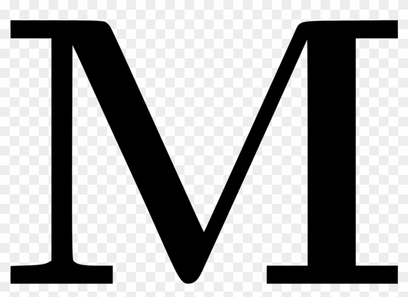 Medium Image - Letter M Clip Art - Png Download