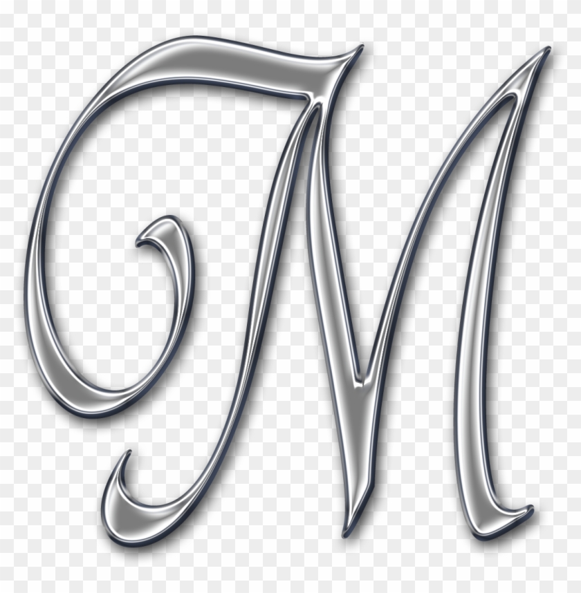 Free Wallpaper Of Letter M - Fancy Letter M Png Clipart #295117