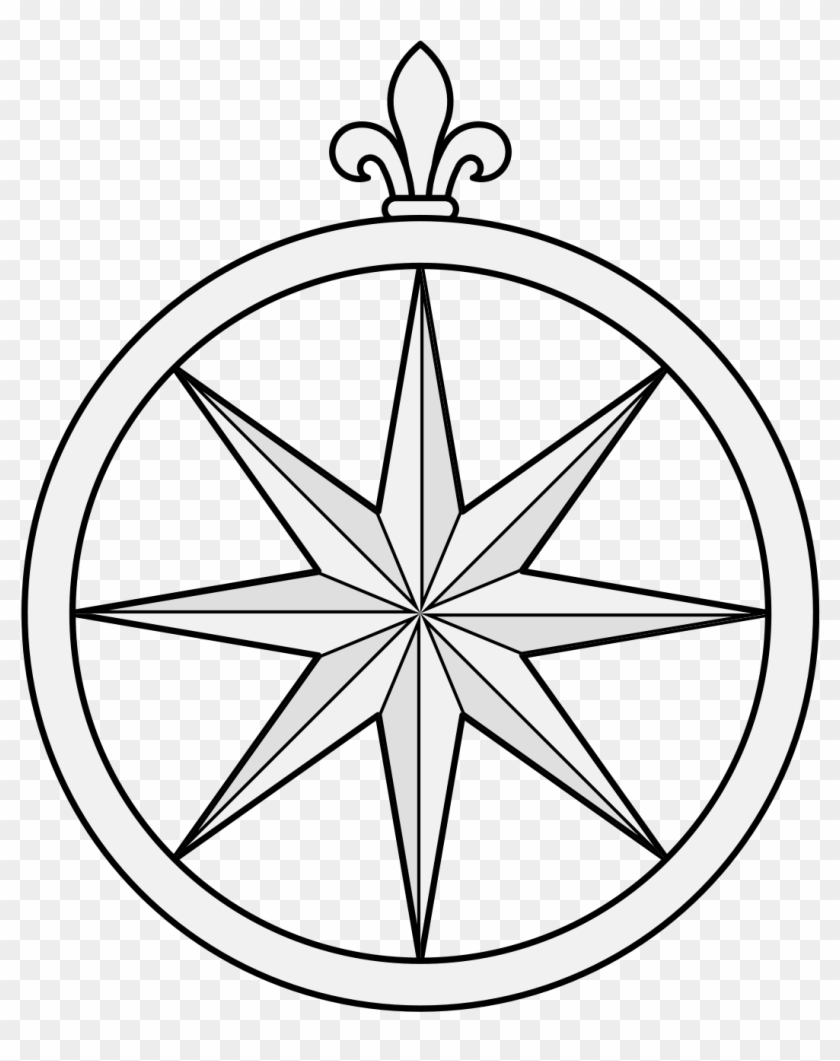 Compass Rose - Sport Club Internacional Clipart #295290