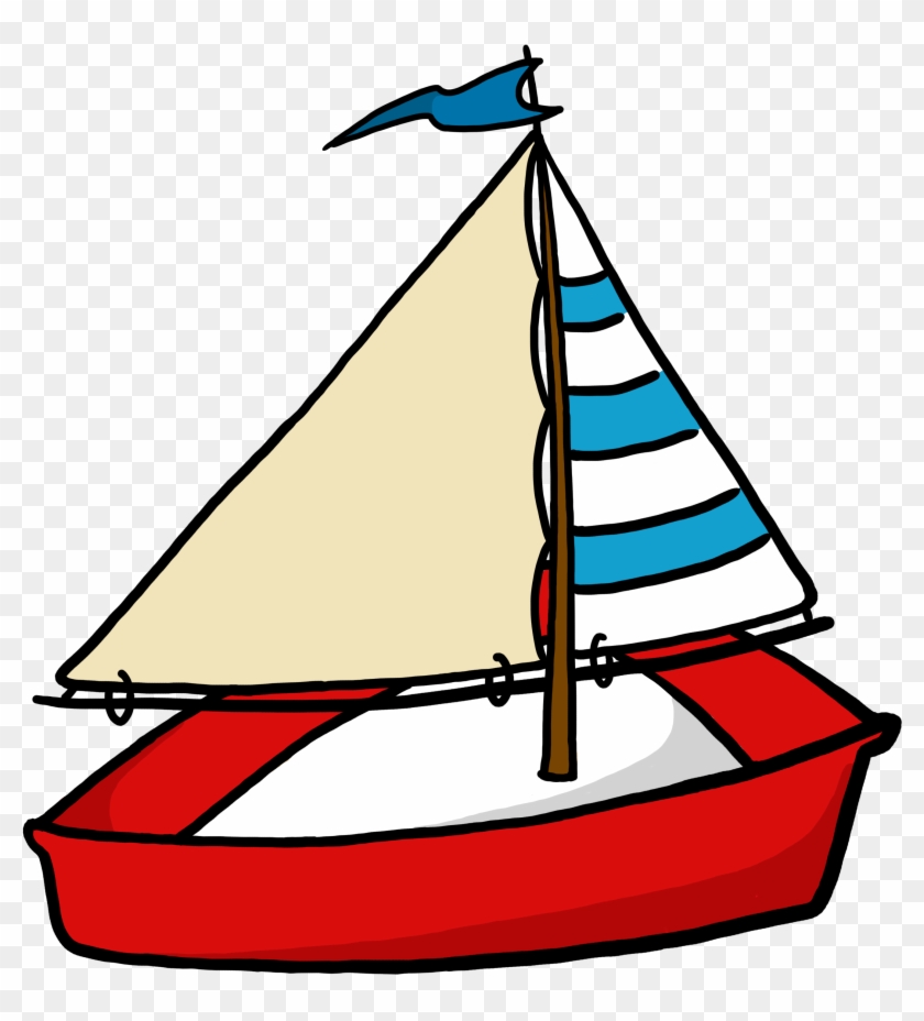 4000 X 3000 4 - Transparent Background Cartoon Boat Clipart