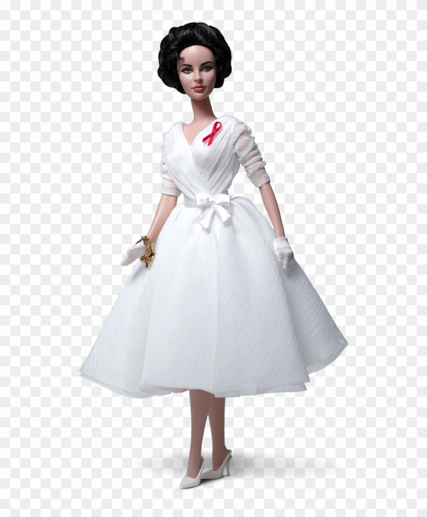 Elizabeth Taylor Barbie - Barbie Liz Taylor Clipart