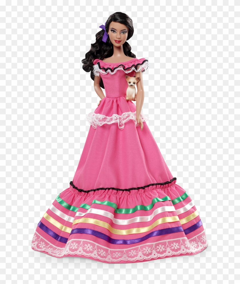 Barbie - Mexican Barbie Doll Clipart #295579