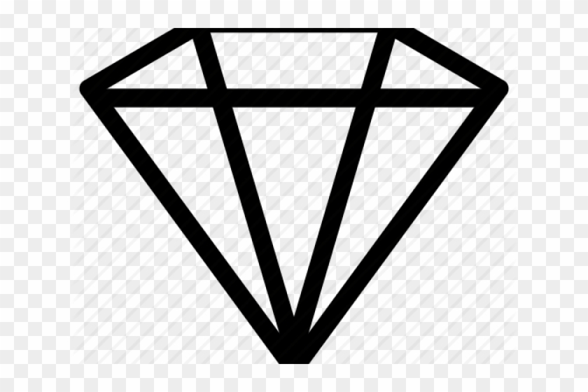 Gems Clipart Diamond Shape - Diamond Drawing - Png Download