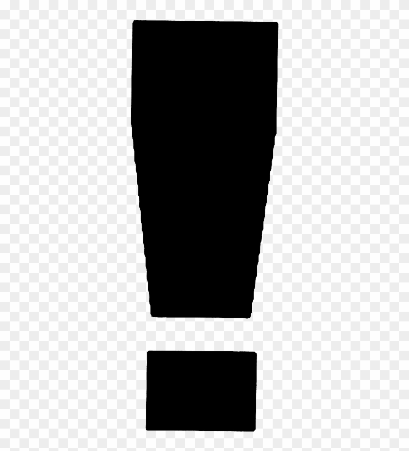 Exclamation Point Png - Black Exclamation Point Png Clipart #295707