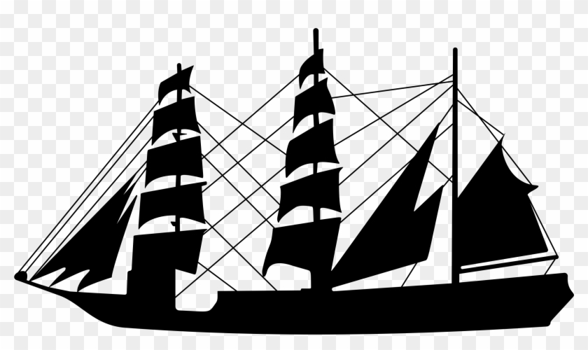 Big Image - Old Ship Clipart
