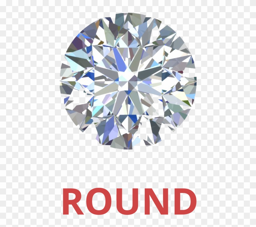 Emerald Cut Diamond - Round Gem Clipart #295869
