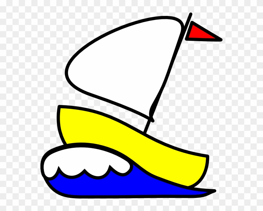 Number 4 Sailboat Svg Clip Arts 582 X 597 Px - Png Download