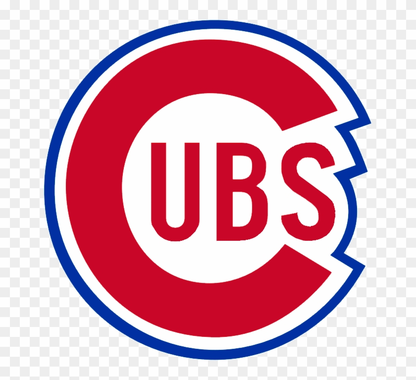 Chicago Cubs Logo 1941 To 1956 - Chicago Cubs 1945 Logo Clipart #296007
