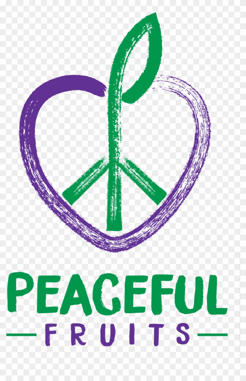 Full Logo Peaceful Fruits - Peace Clipart