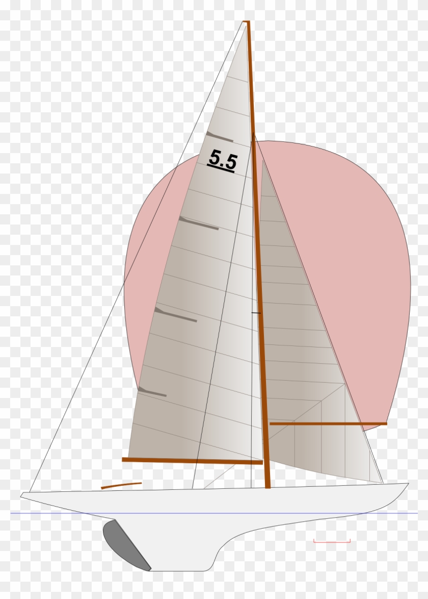 Dinghy Sailing Clipart #296347