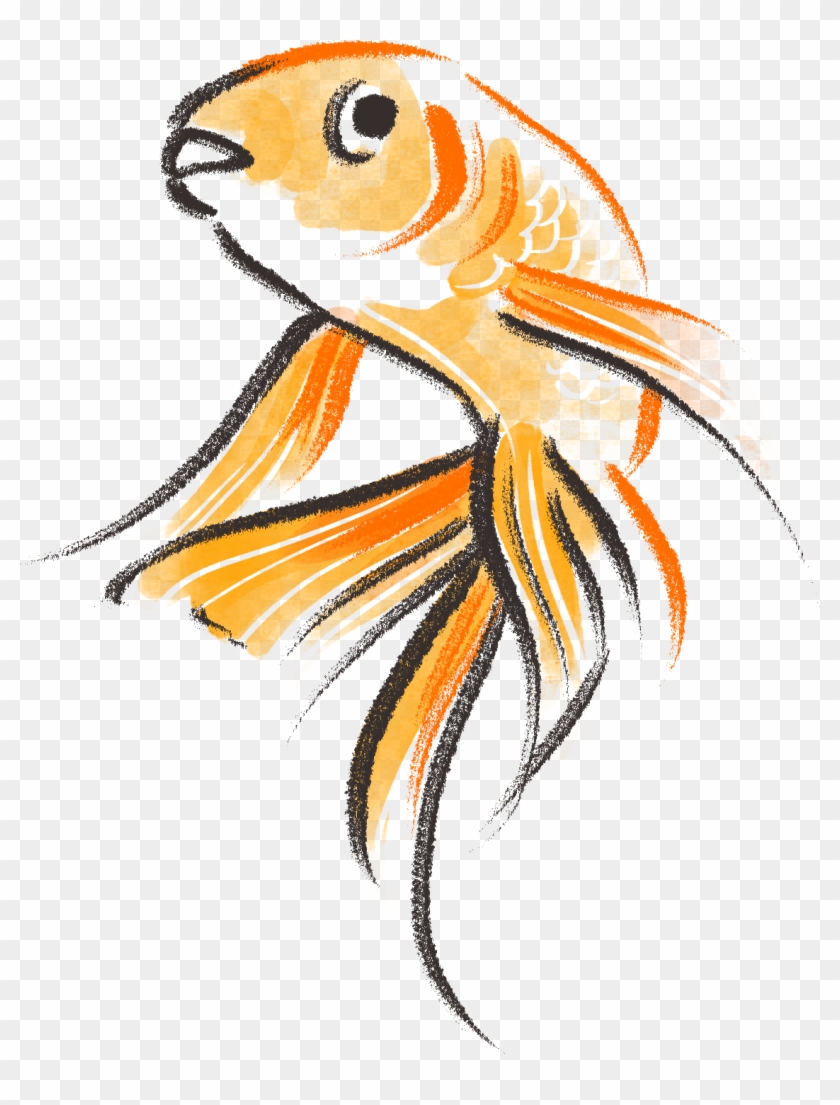 Goldfish - Cartoon Clipart