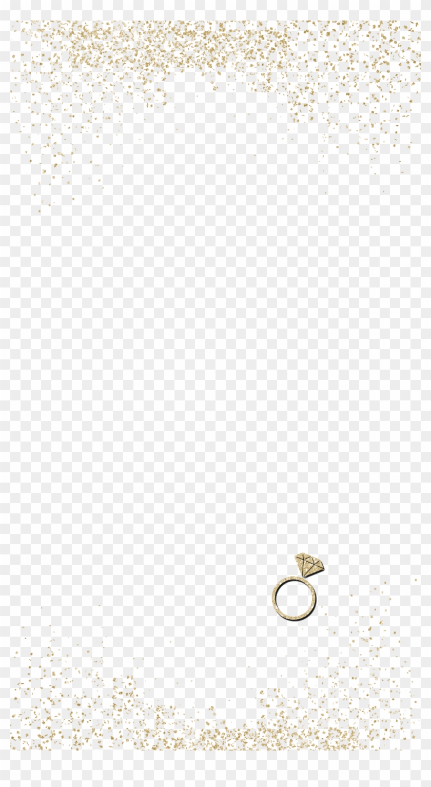 Banner Free Stock Sparkle Engagement Snapchat Filter - Illustration Clipart #296529