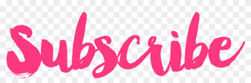 Pink Subscribe Png Clipart