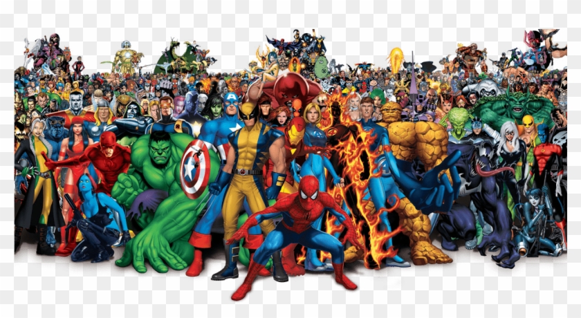 Download - Marvel Characters Clipart #296617