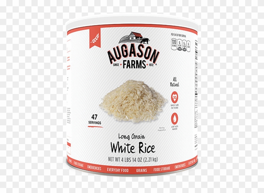 Long Grain White Rice - Augason Farms Clipart