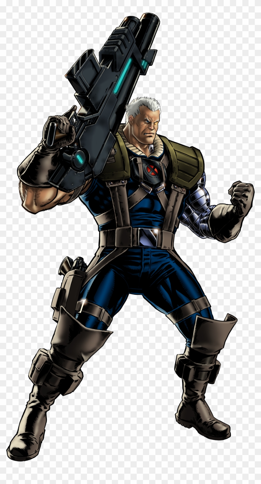 Banner Free Stock Cable Nathan Summers Earth Comicsanity - Cable Marvel Avengers Alliance Clipart #297218