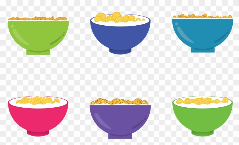 Corn Flakes Breakfast Cereal Clip Art - Plato De Cereal Vector Png Transparent Png