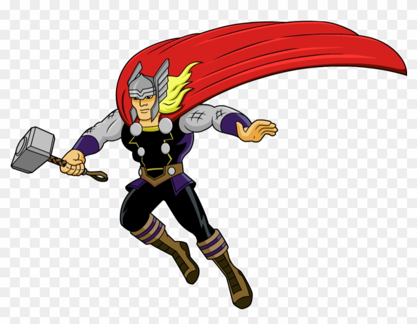Thor Clipart Marvel Pencil And In Color Thor Png - Phineas E Ferb Missão Marvel Transparent Png