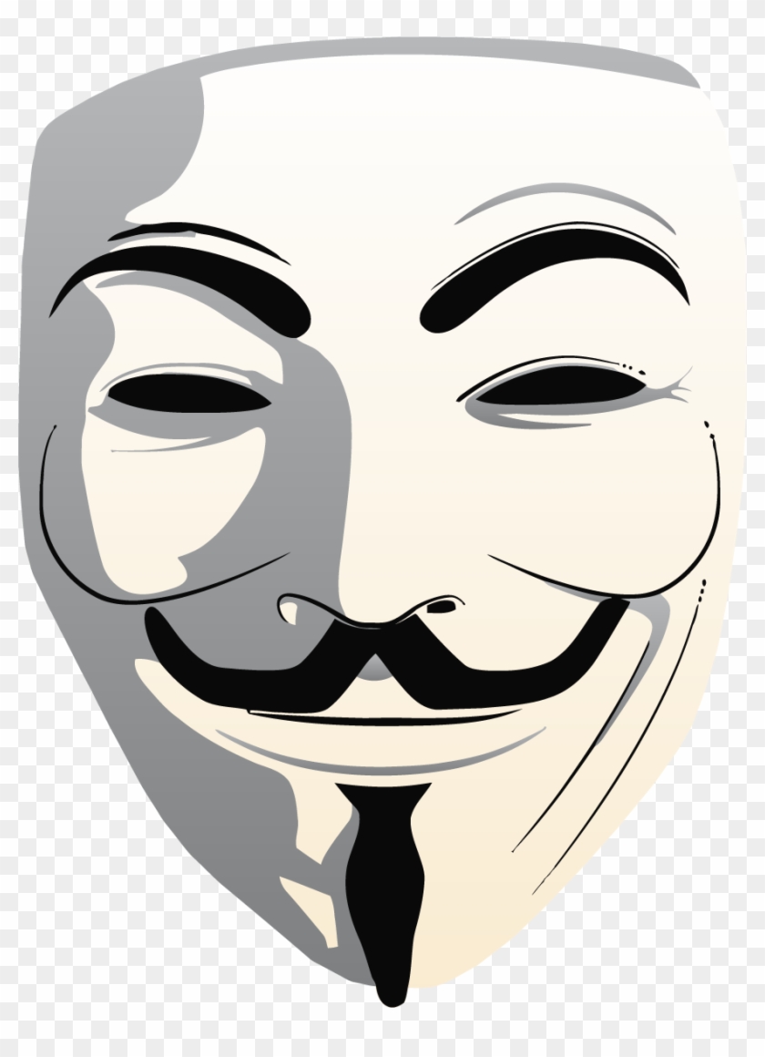 Anonymous Mask Clipart Png Image - Anonymous Mask Png Transparent Png
