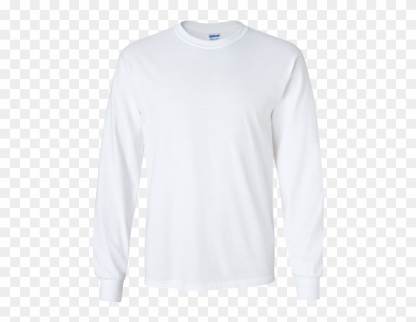 Ultra Cotton Long Sleeve T Shirt - White Blank Long Sleeve T Shirt Clipart