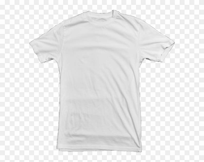 Blank T-shirt Download Png Image - White Blank Tee Png Clipart #298202