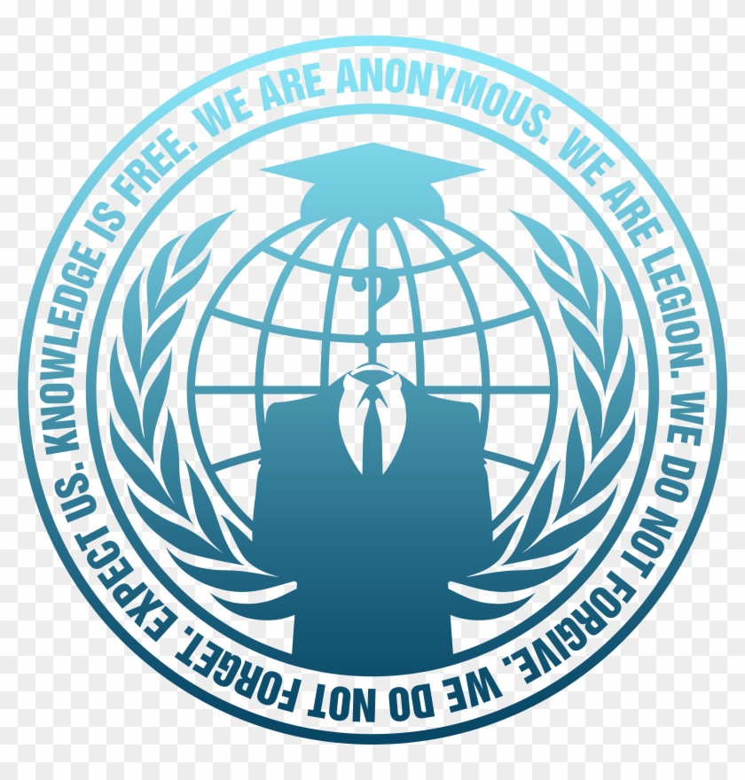Vector Library Stock Anu National University Hackerz - Anonymous Logo Clipart