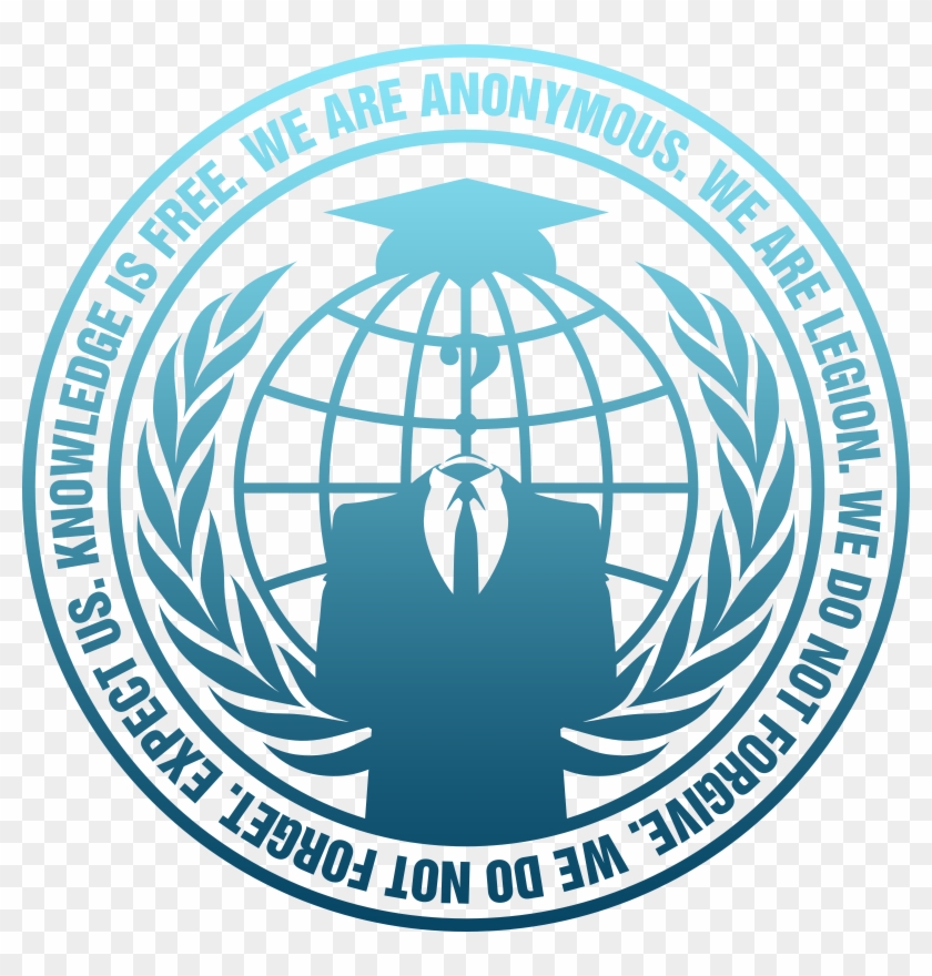Vector Library Stock Anu National University Hackerz - Anonymous Logo Clipart #298377