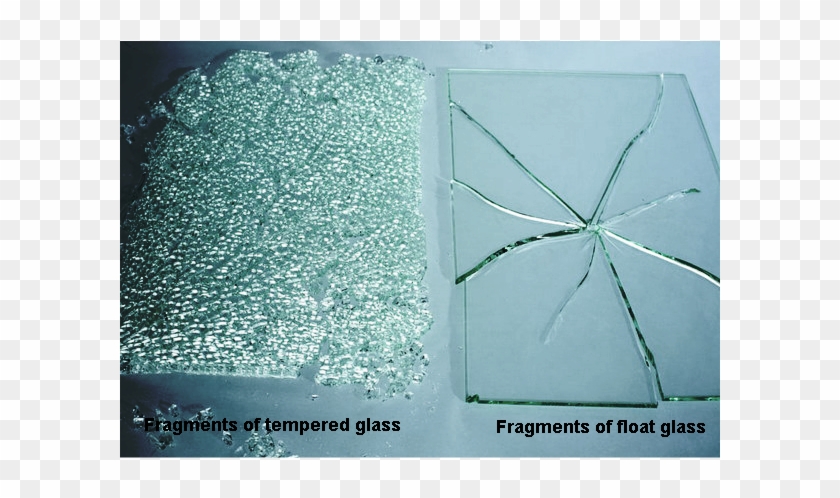 This Picture Displays Tempered Glass Cracking Compared - Toughened Glass Clipart #298379