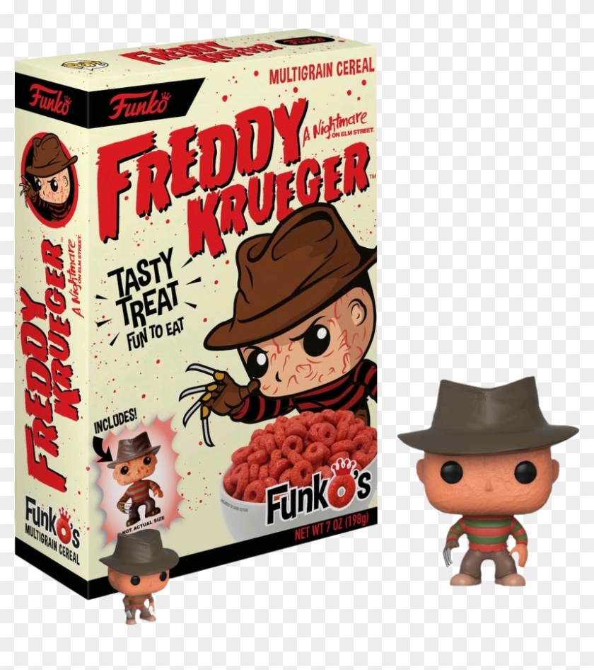 Funko Pop Vinyl - Freddy Krueger Funko Cereal Clipart #298398