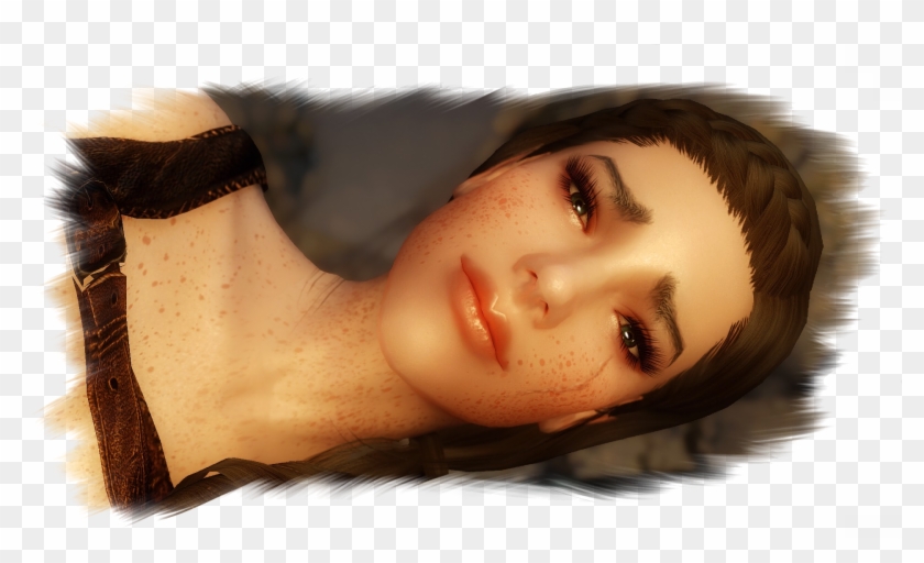 3 Thicknesses Of Freckles For Your Characters Body, - Girl Clipart