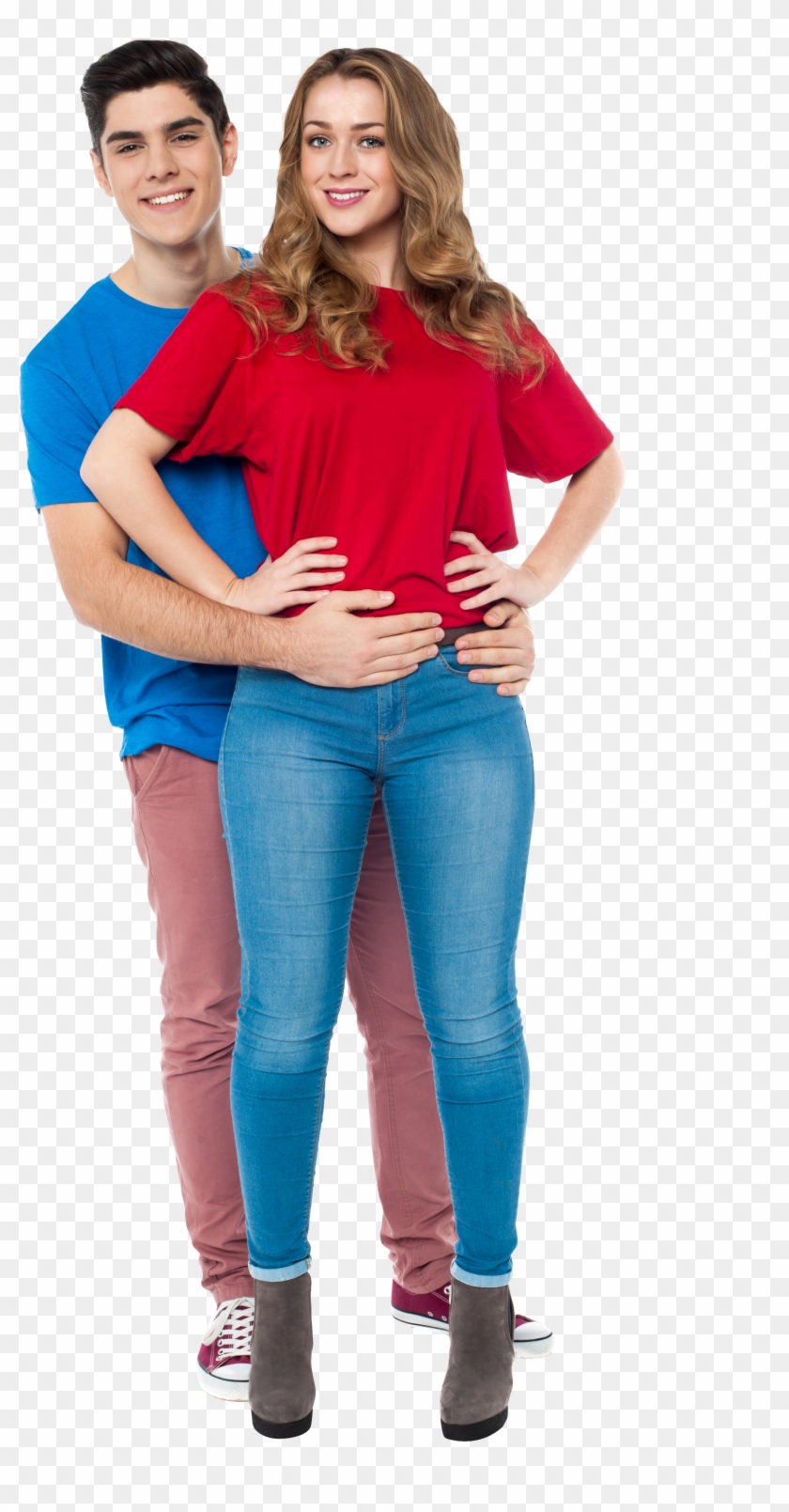 Love Couple - Girl And Boyfriend Png Clipart