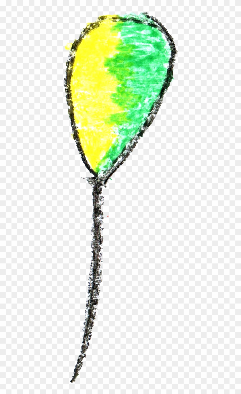 Free Download - Crayon Balloon Png Clipart