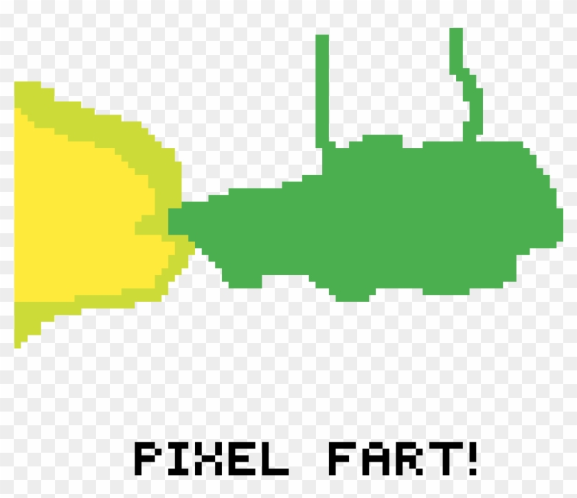 Pixilart Pixel Fart Anonymous Png Fart Diagram - Tank Clipart