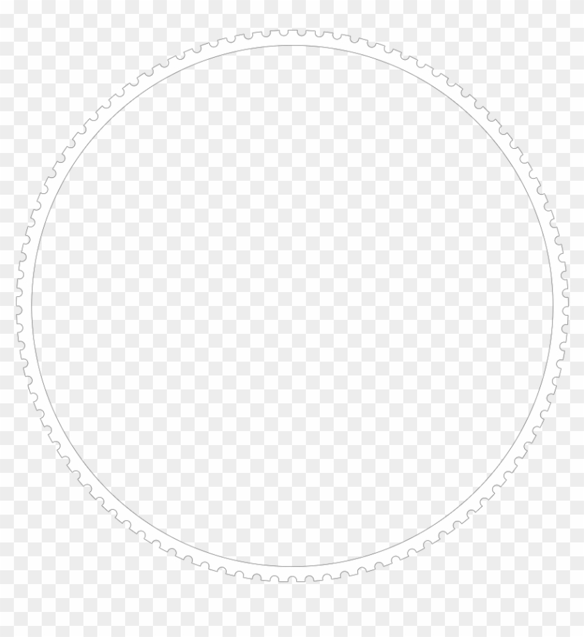 Round Stamp Stamp Border Stamp - Circle Clipart