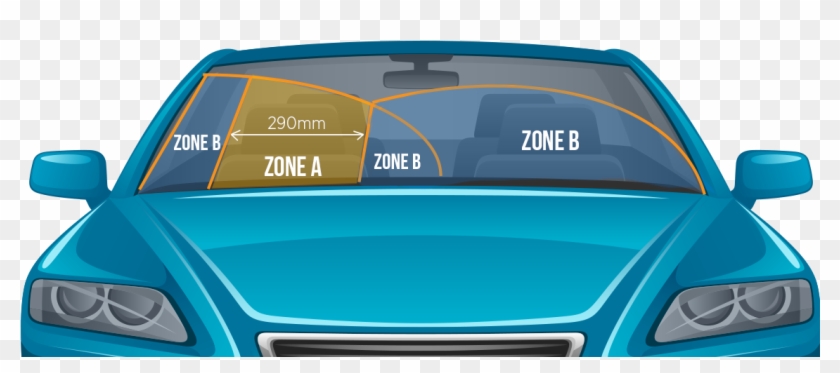 Windscreen Dyagram - Can I Drive With Badly Cracked Windscreen Clipart