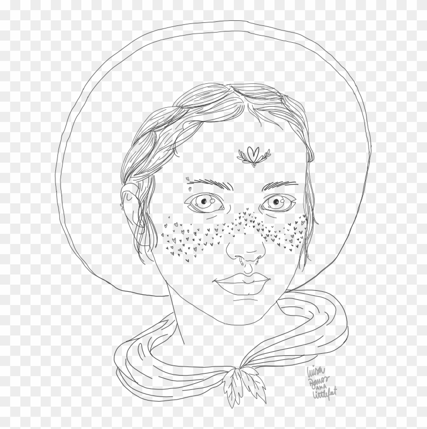 Free - Line Art Clipart