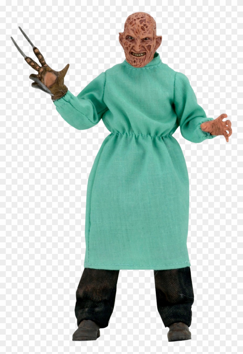 Nightmare On Elm Street - Freddy Krueger Retro Action Figure Clipart