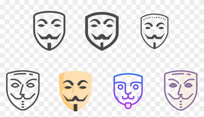 Anonymous Mask Png Transparent Background Clipart #299506