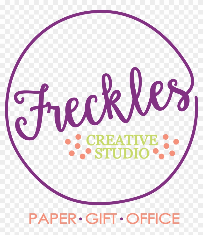 Freckles Creative Studio Logo Design - Circle Clipart #299724