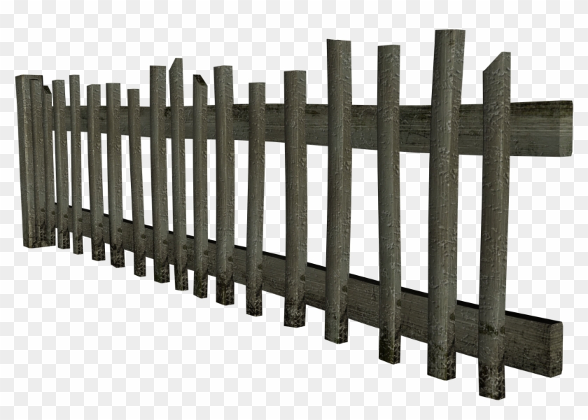 Fence Palisade Deck Railing Wood Transprent Png - Fence Clipart