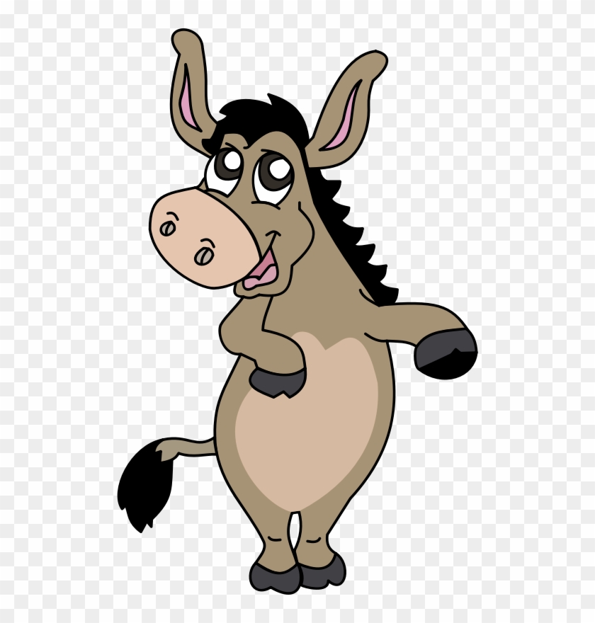 Donkey To Use Free Download Png Clipart - Cartoon Donkey Png Transparent Png #299788