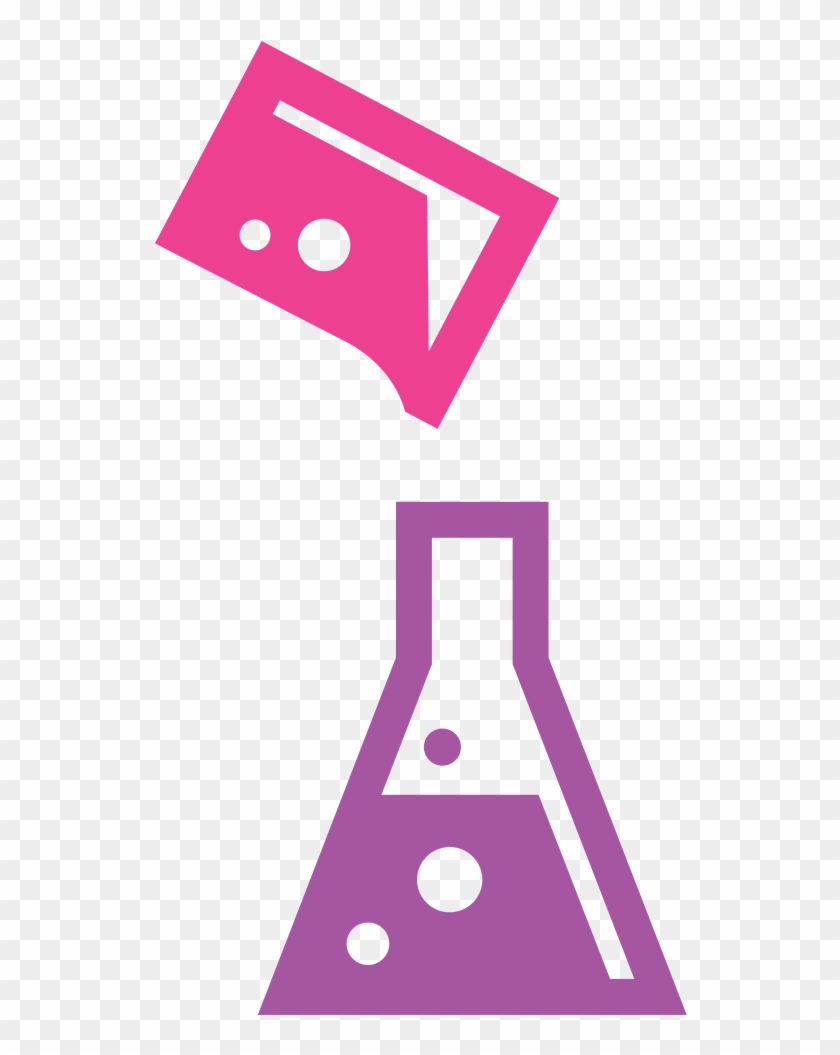 Idealab Beaker And Flask - Graphic Design Clipart #299791