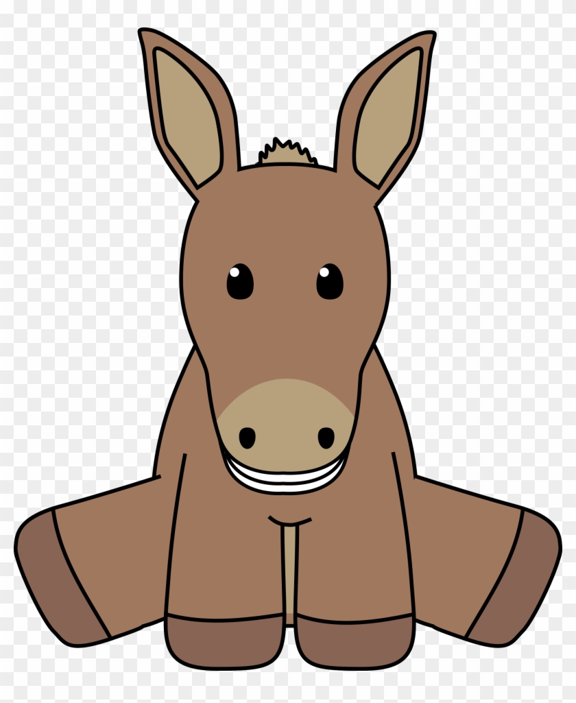This Free Icons Png Design Of Smiling Donkey Clipart