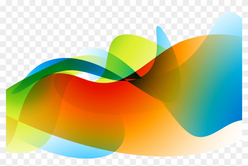 Colorful Wave Transparent Clipart