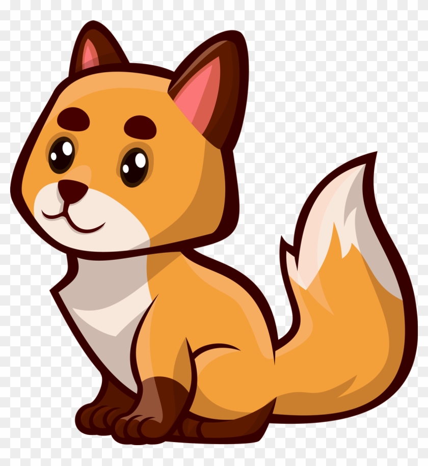 Baseball Clipart Tail - Cartoon Fox Clipart Png Transparent Png #2900130