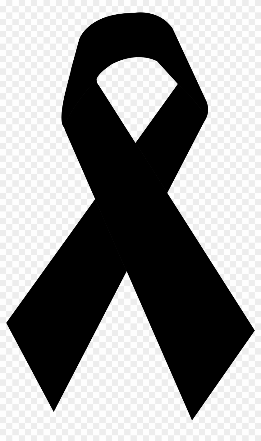 Thumb Image - Black Ribbon Black Aids Logo Clipart