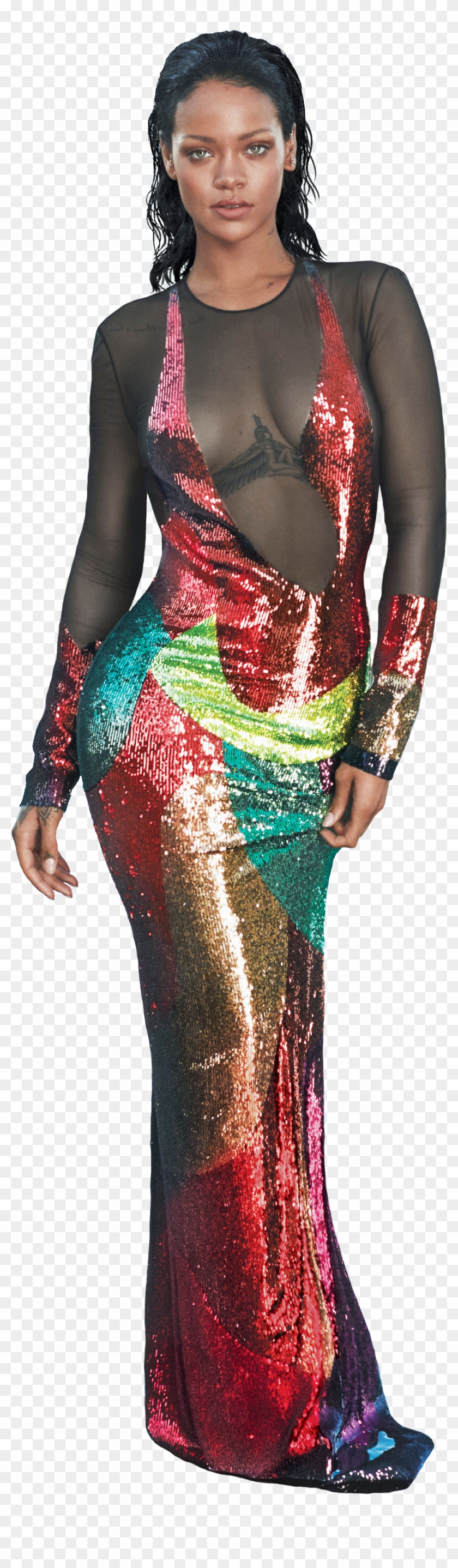 Rihanna, Meerjungfrau - Rihanna Photoshoot Vogue 2016 Clipart