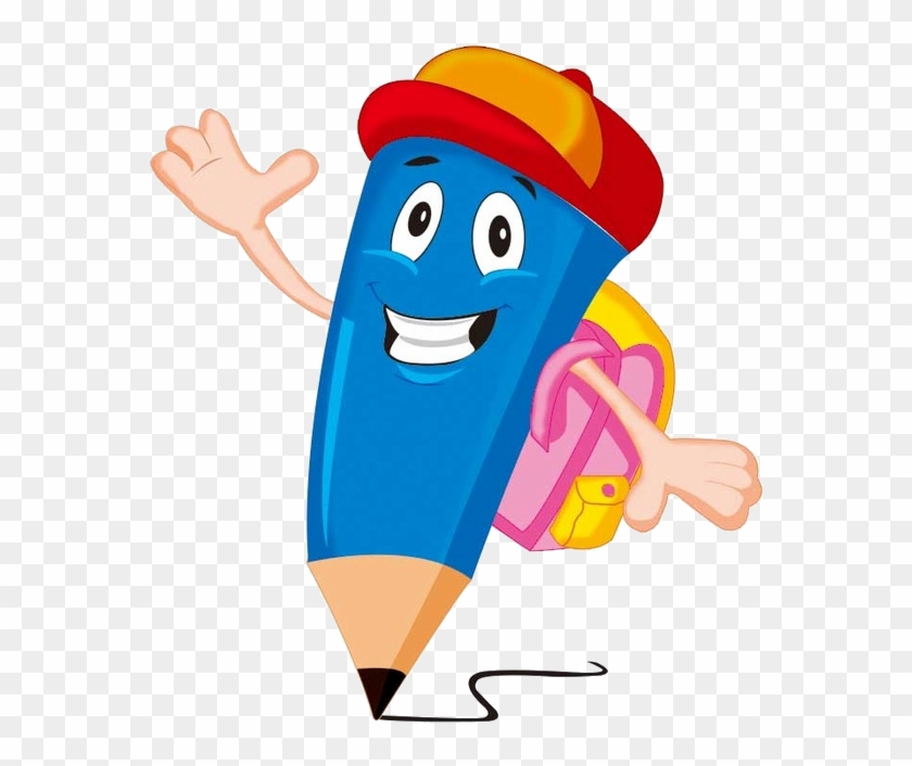 Cartoon Illustration Transprent Png - Dibujos De Utiles Escolares Animados Clipart