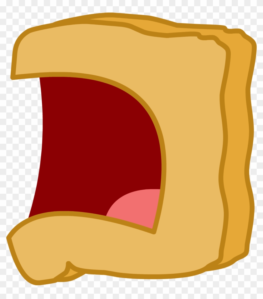 Screaming Mouth Png - Bfdi Woody Body Clipart #2900624