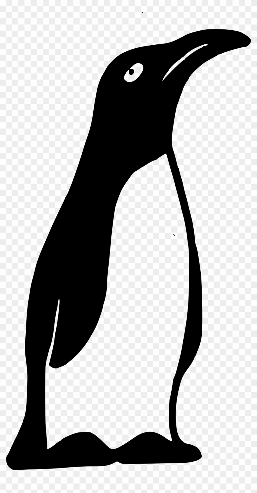 Download Penguins Png Transparent Images Transparent - Penguin Clipart Black And White Free #2900669